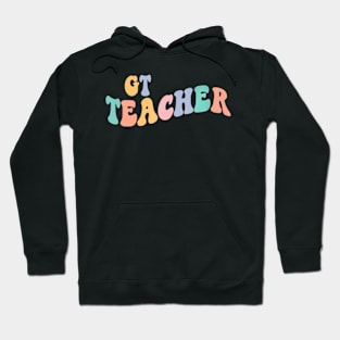 Back To School Teacher Squad Groovy Gt Teacher Hoodie